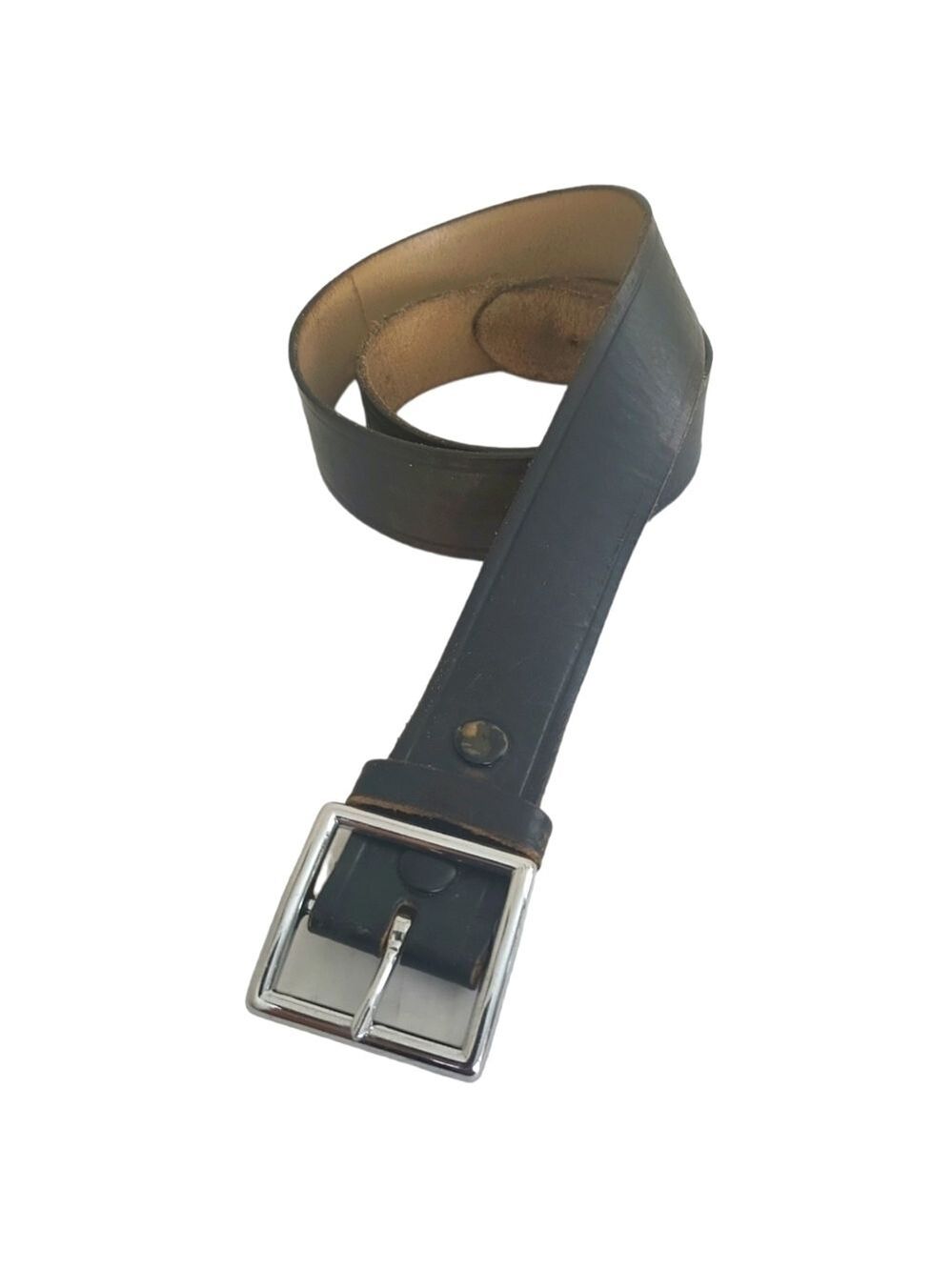 Dutyman Brown Distressed Leather Belt Size 44